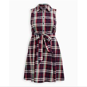 Torrid Plaid Dress NWT